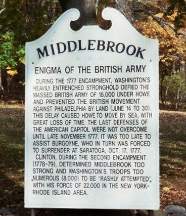 Washington Campground Plaque